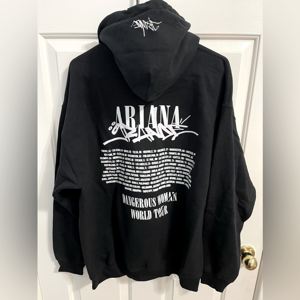 Brand New Ariana Grande Dangerous Woman Tour- Sweatshirt/Hoodie Limited edition!
